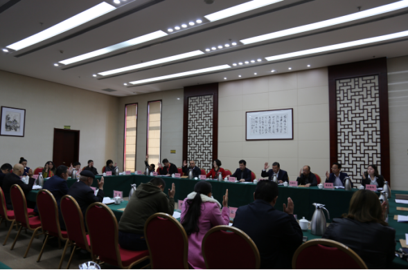 自治州残联第五届三次主席团会议选举投票